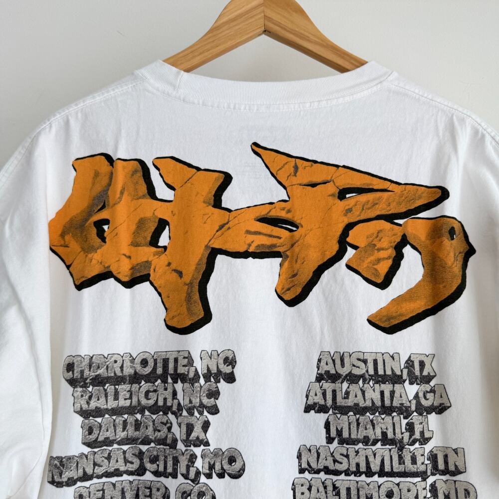 Travis Scott Shirt XL White Utopia Album Tour Skitzo Circus Maximus 2023 Tee - Picture 8 of 13